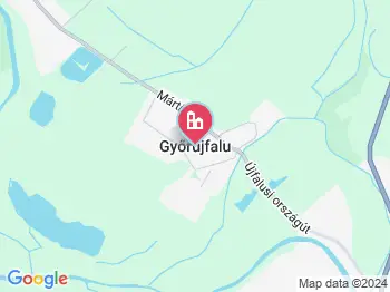 Győrújfalu a térképen