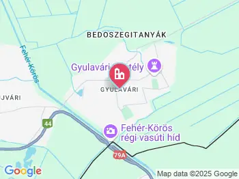 Gyulavári a térképen