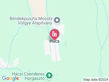 Hács a térképen