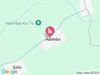 Halimba a térképen