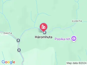 Háromhuta a térképen