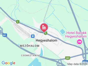 Hegyeshalom szállások a térképen