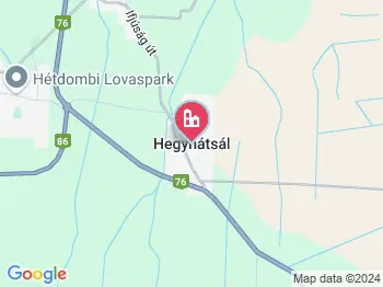 Hegyhátsál a térképen