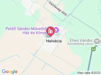 Helvécia a térképen