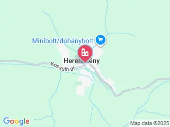 Herencsény a térképen