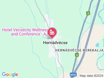 Hernádvécse a térképen