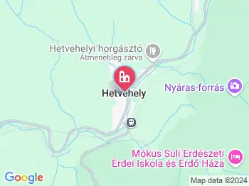 Hetvehely a térképen