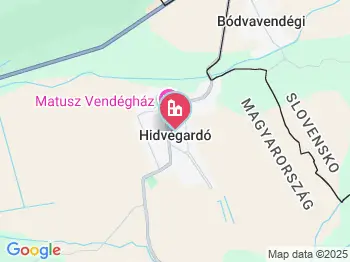 Hidvégardó a térképen