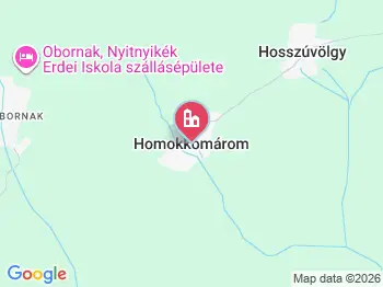 Homokkomárom a térképen
