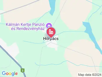 Horpács a térképen
