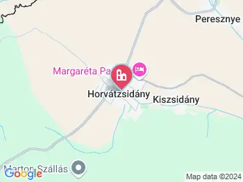 Horvátzsidány a térképen