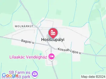 Hosszúpályi a térképen