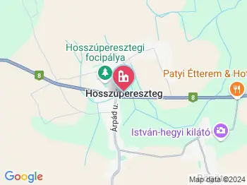 Hosszúpereszteg a térképen