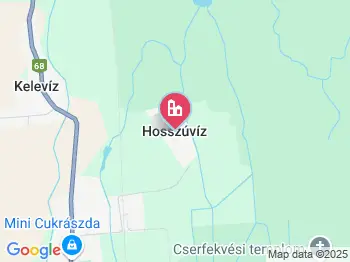 Hosszúvíz a térképen