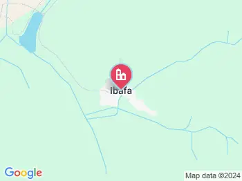 Ibafa a térképen