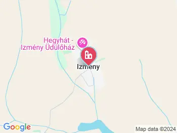 Izmény a térképen