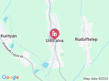 Izsófalva a térképen