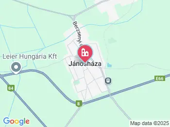 Jánosháza a térképen
