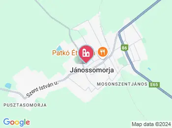 Jánossomorja a térképen