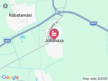 Jobaháza a térképen