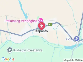 Kaposfő a térképen