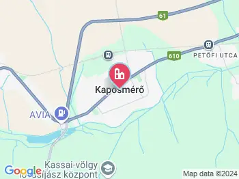 Kaposmérő a térképen