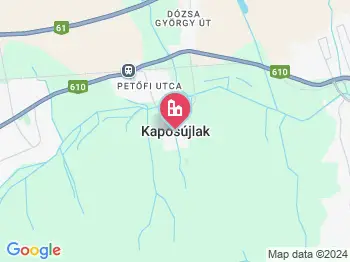 Kaposújlak a térképen