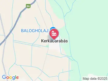 Kerkabarabás a térképen