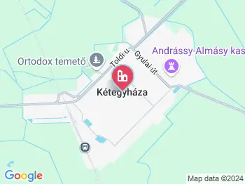 Kétegyháza a térképen