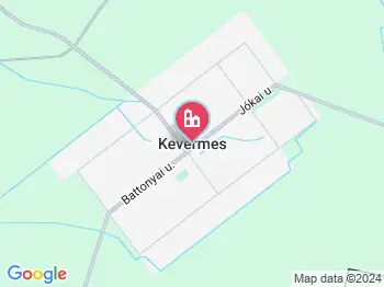 Kevermes a térképen