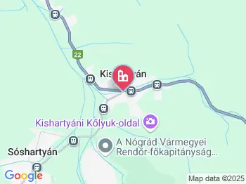 Kishartyán a térképen