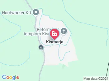 Kismarja a térképen