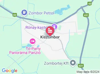 Kiszombor élményprogram a térképen