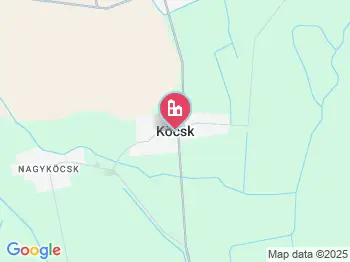 Köcsk a térképen