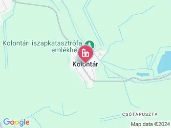 Kolontár a térképen