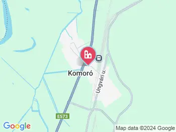 Komoró a térképen