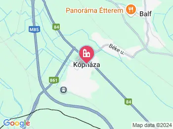 Kópháza a térképen