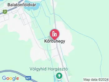 Kőröshegy a térképen