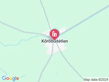 Kőröstetétlen a térképen