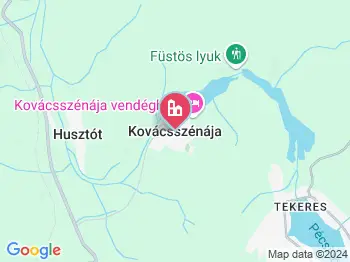 Kovácsszénája a térképen