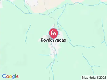 Kovácsvágás a térképen