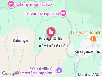 Kővágótöttös a térképen