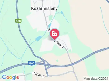 Kozármisleny a térképen