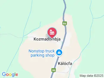 Kozmadombja a térképen