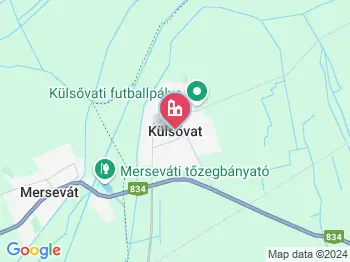 Külsővat a térképen