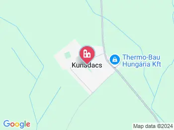 Kunadacs a térképen