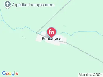 Kunbaracs a térképen