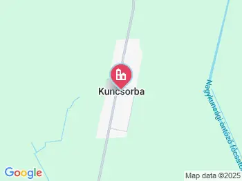 Kuncsorba a térképen