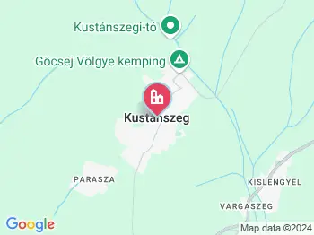 Kustánszeg a térképen