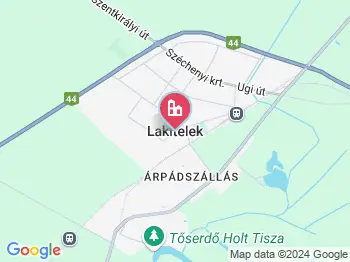 Lakitelek éttermek a térképen